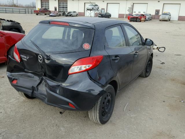 JM1DE1KY2E0178611 - 2014 MAZDA MAZDA2 SPO BLACK photo 4