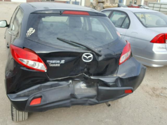 JM1DE1KY2E0178611 - 2014 MAZDA MAZDA2 SPO BLACK photo 9