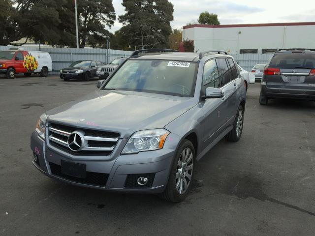 WDCGG8HB7BF611278 - 2011 MERCEDES-BENZ GLK 350 4M GRAY photo 2