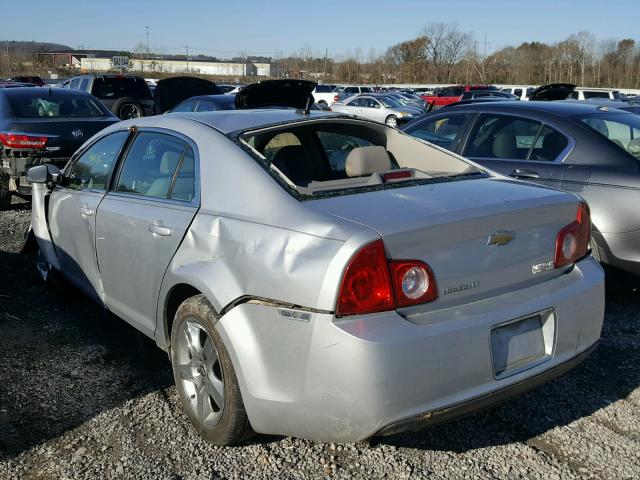1G1ZC5EB0AF137324 - 2010 CHEVROLET MALIBU 1LT 银色 照片 3