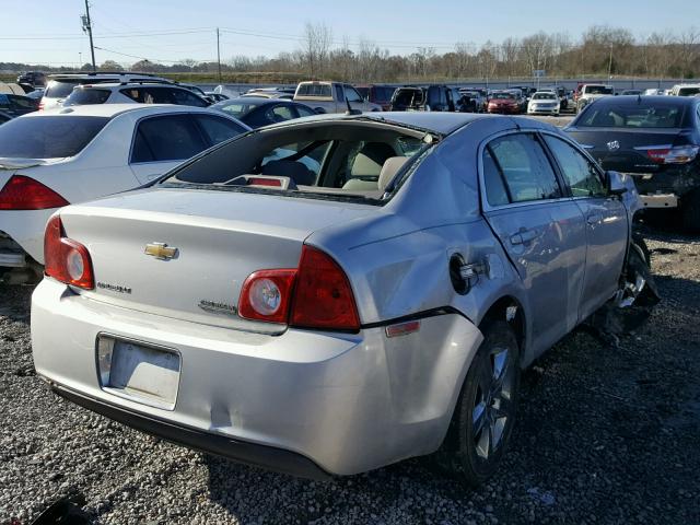 1G1ZC5EB0AF137324 - 2010 CHEVROLET MALIBU 1LT 银色 照片 4