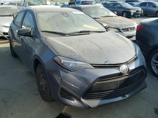 5YFBURHE7HP683768 - 2017 TOYOTA COROLLA L GRAY photo 1