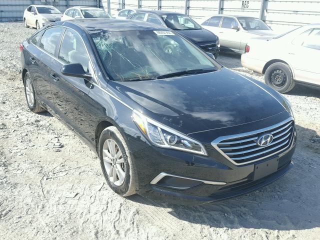 5NPE24AF2HH447714 - 2017 HYUNDAI SONATA SE BLACK photo 1