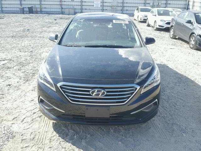 5NPE24AF2HH447714 - 2017 HYUNDAI SONATA SE BLACK photo 9