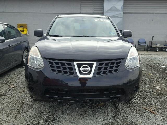 JN8AS58V38W140312 - 2008 NISSAN ROGUE S BLACK photo 9