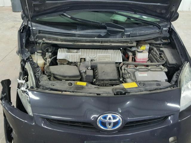 JTDKN3DU0B1426759 - 2011 TOYOTA PRIUS CHARCOAL photo 7