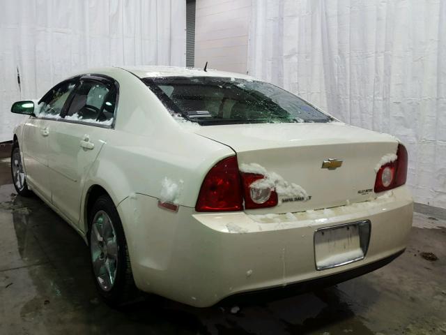 1G1ZD5E10BF125860 - 2011 CHEVROLET MALIBU 2LT WHITE photo 3