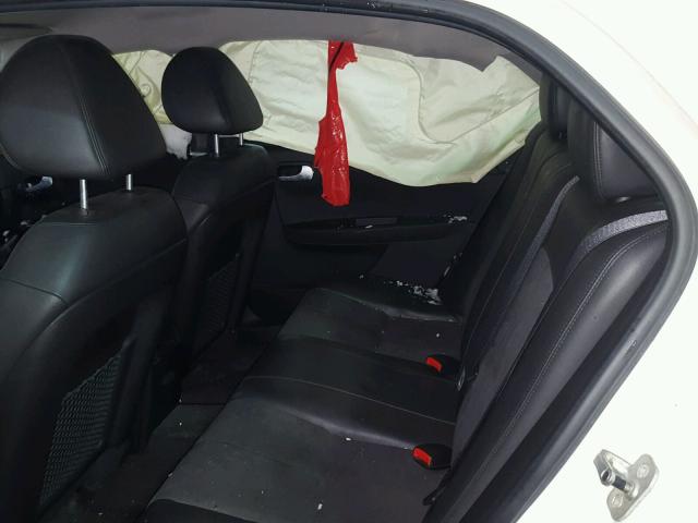 1G1ZD5E10BF125860 - 2011 CHEVROLET MALIBU 2LT WHITE photo 6