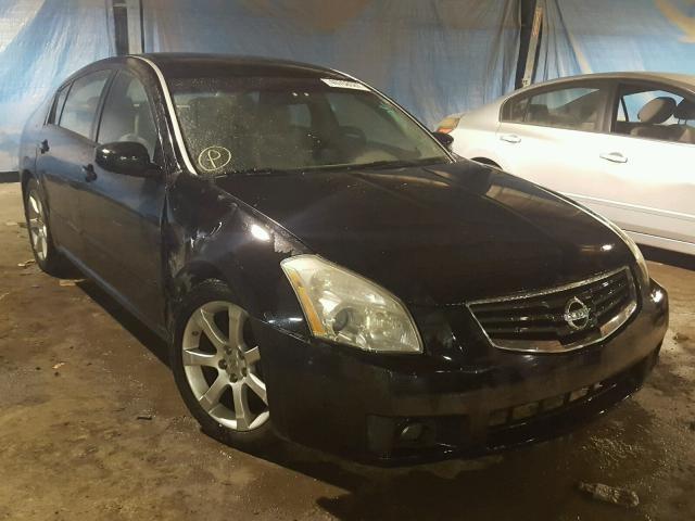 1N4BA41E67C810707 - 2007 NISSAN MAXIMA SE BLACK photo 1