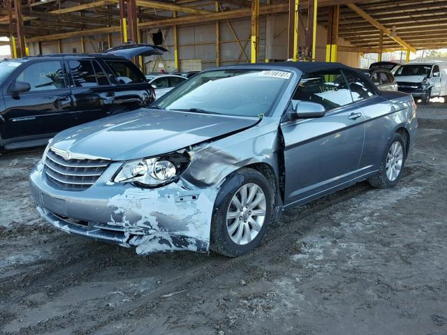 1C3BC5ED6AN199850 - 2010 CHRYSLER SEBRING TO GRAY photo 2