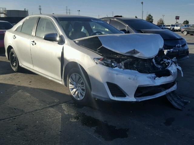 4T4BF1FK6ER414908 - 2014 TOYOTA CAMRY L SILVER photo 1