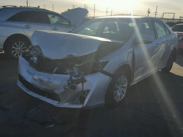 4T4BF1FK6ER414908 - 2014 TOYOTA CAMRY L SILVER photo 2