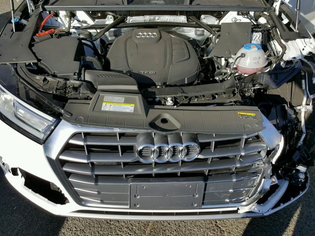 WA1ANAFY0J2007037 - 2018 AUDI Q5 PREMIUM WHITE photo 7