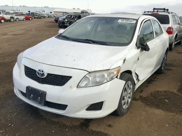 JTDBL40E09J031825 - 2009 TOYOTA COROLLA BA WHITE photo 2