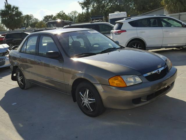 JM1BJ2221X0170183 - 1999 MAZDA PROTEGE DX BEIGE photo 1