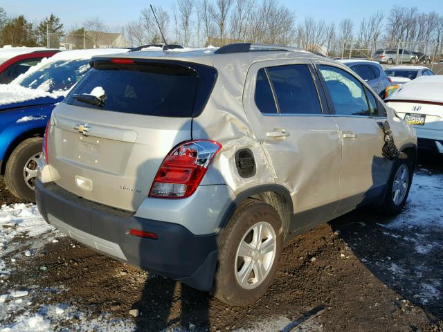 3GNCJLSB4GL239470 - 2016 CHEVROLET TRAX 1LT GOLD photo 4