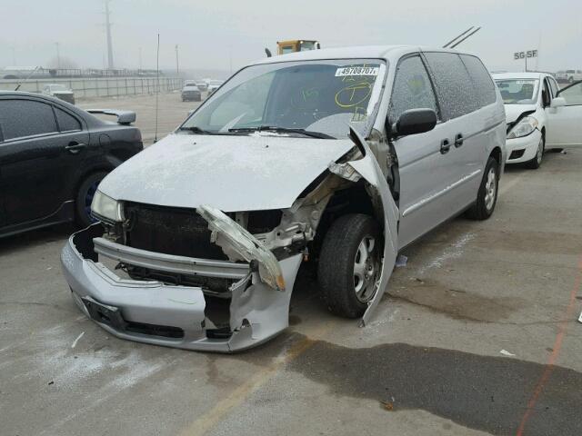 5FNRL18523B008630 - 2003 HONDA ODYSSEY LX SILVER photo 2