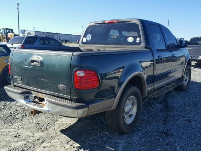 1FTRW08L21KC46123 - 2001 FORD F150 SUPER GREEN photo 4