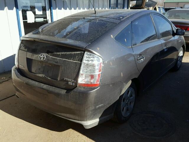 JTDKB20U783438350 - 2008 TOYOTA PRIUS GRAY photo 4