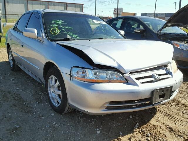 1HGCG66892A096573 - 2002 HONDA ACCORD EX SILVER photo 1