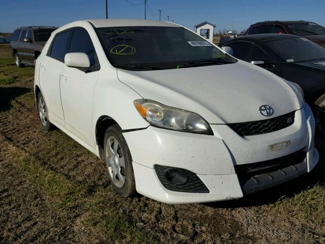 2T1KE40E19C027868 - 2009 TOYOTA COROLLA MA WHITE photo 1