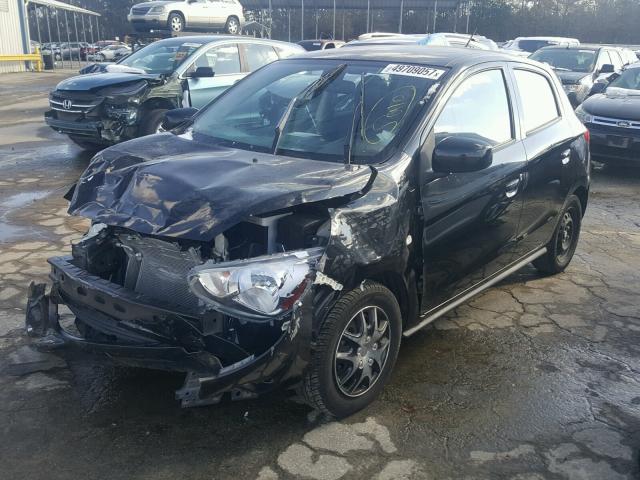 ML32A3HJ6FH044392 - 2015 MITSUBISHI MIRAGE DE BLACK photo 2