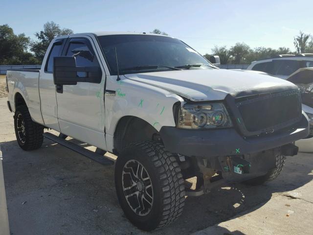 1FTPX14V76NA95092 - 2006 FORD F150 WHITE photo 1