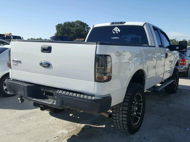 1FTPX14V76NA95092 - 2006 FORD F150 WHITE photo 4