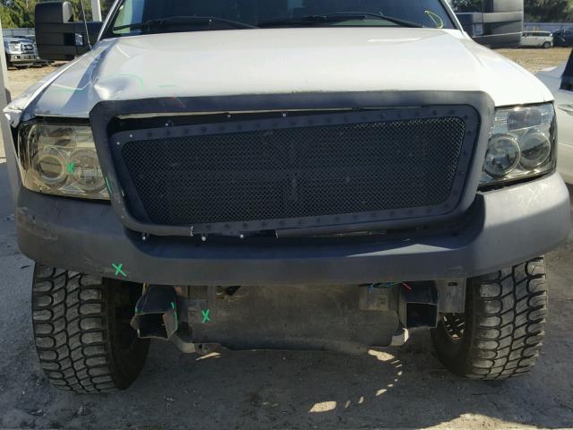 1FTPX14V76NA95092 - 2006 FORD F150 WHITE photo 9