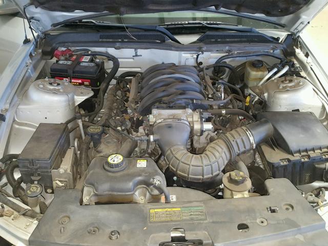 1ZVHT82HX55185192 - 2005 FORD MUSTANG GT SILVER photo 7