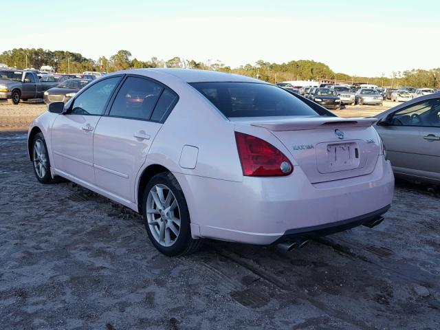 1N4BA41E67C804759 - 2007 NISSAN MAXIMA SE PINK photo 3