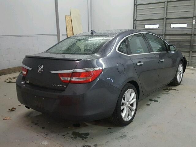 1G4PR5SK0C4201647 - 2012 BUICK VERANO CON GRAY photo 4