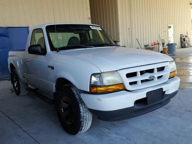 1FTYR10C4YTA19010 - 2000 FORD RANGER WHITE photo 1