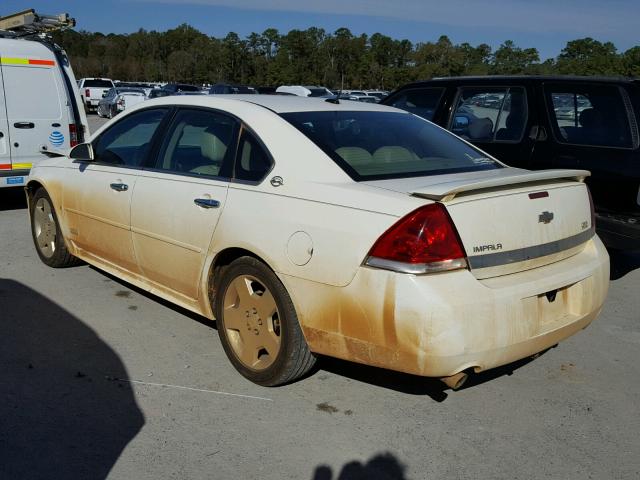 2G1WD57C891154848 - 2009 CHEVROLET IMPALA SS WHITE photo 3