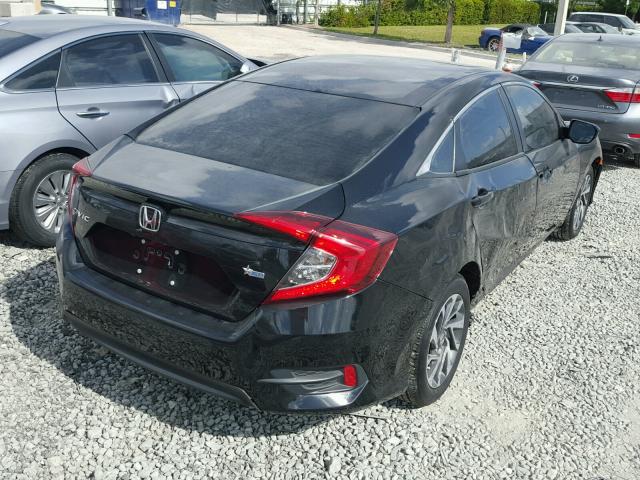 19XFC2F71GE068505 - 2016 HONDA CIVIC EX BLACK photo 4