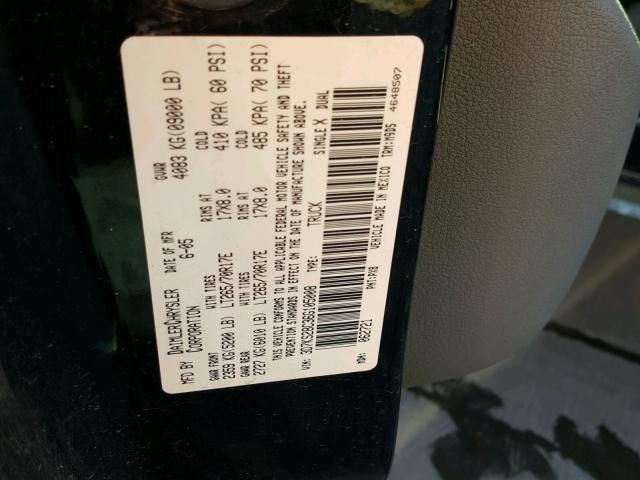 3D7KS28C36G105008 - 2006 DODGE RAM 2500 S Qara foto 10