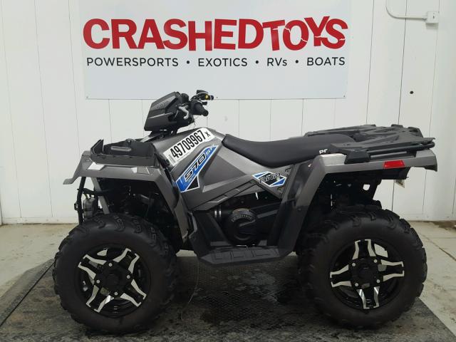 4XASHE579GA589470 - 2016 POLARIS SPORTSMAN BLACK photo 3