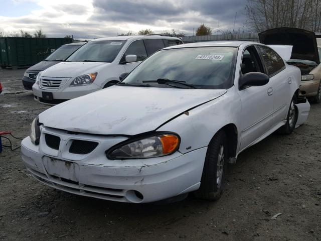 1G2NG52E74M505494 - 2004 PONTIAC GRAND AM S თეთრი ფოტო 2