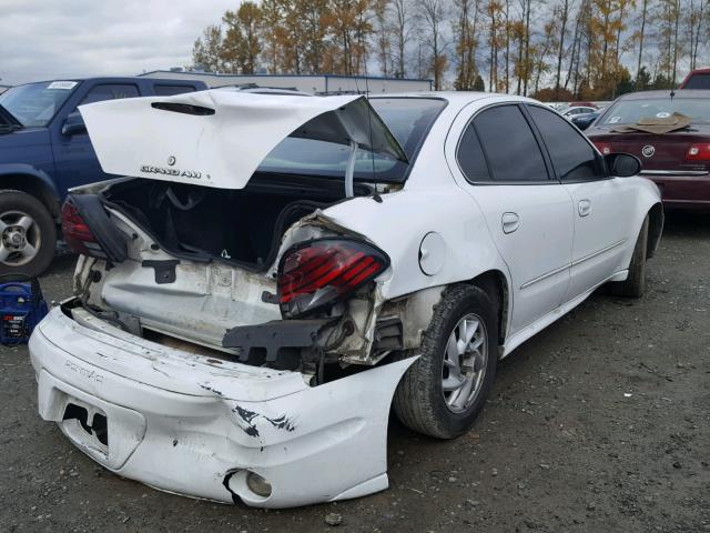 1G2NG52E74M505494 - 2004 PONTIAC GRAND AM S თეთრი ფოტო 4