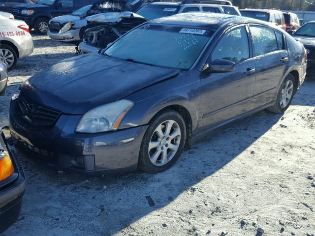 1N4BA41E57C804719 - 2007 NISSAN MAXIMA SE GRAY photo 2