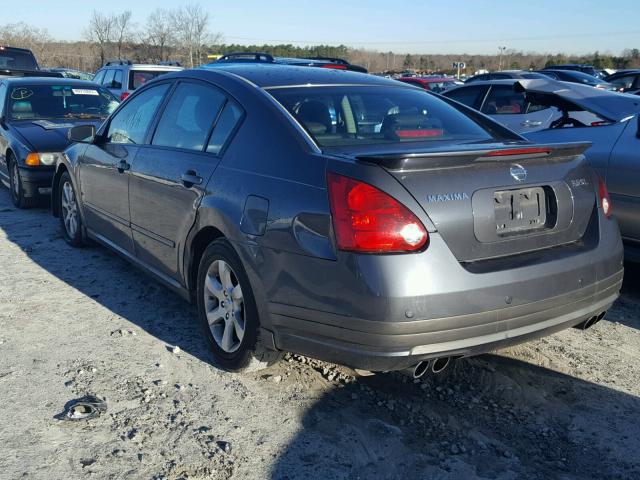 1N4BA41E57C804719 - 2007 NISSAN MAXIMA SE GRAY photo 3