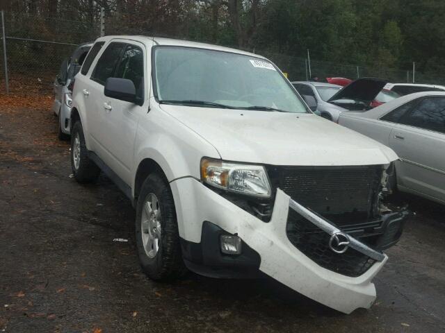 4F2CY0C74BKM01279 - 2011 MAZDA TRIBUTE I WHITE photo 1