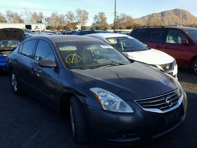 1N4CL2AP8AC132537 - 2010 NISSAN ALTIMA HYB BLUE photo 1