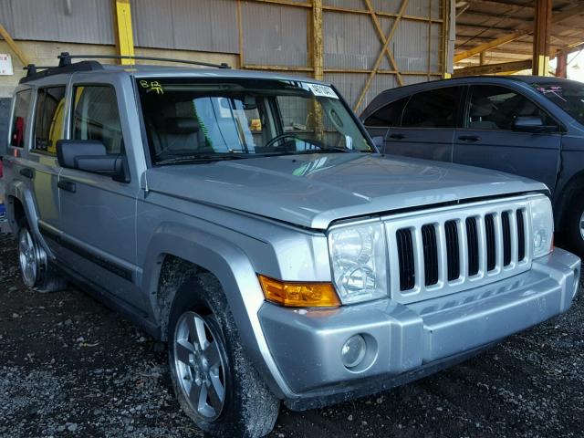 1J8HG48K46C289086 - 2006 JEEP COMMANDER SILVER photo 1