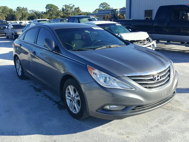 5NPEB4AC8DH777082 - 2013 HYUNDAI SONATA GLS GRAY photo 1