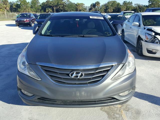 5NPEB4AC8DH777082 - 2013 HYUNDAI SONATA GLS GRAY photo 9