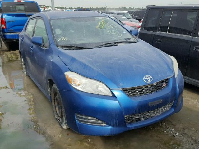 2T1LE40E99C008165 - 2009 TOYOTA COROLLA MA BLUE photo 1