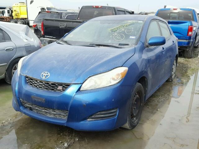 2T1LE40E99C008165 - 2009 TOYOTA COROLLA MA BLUE photo 2