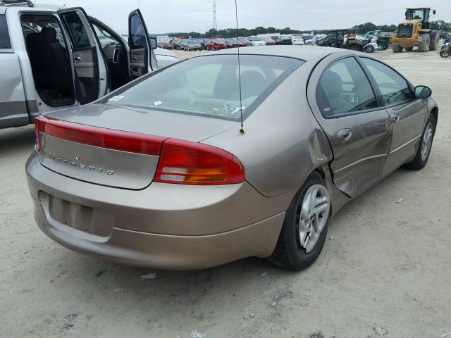 2B3HD46R41H543810 - 2001 DODGE INTREPID S TAN photo 4