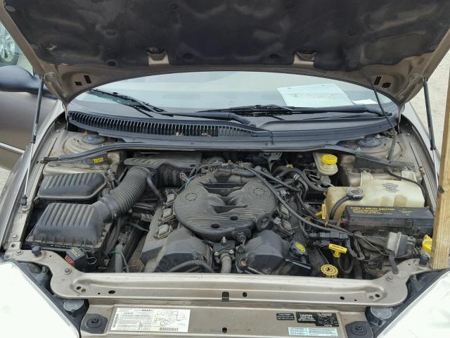 2B3HD46R41H543810 - 2001 DODGE INTREPID S Qəhvəyi foto 7